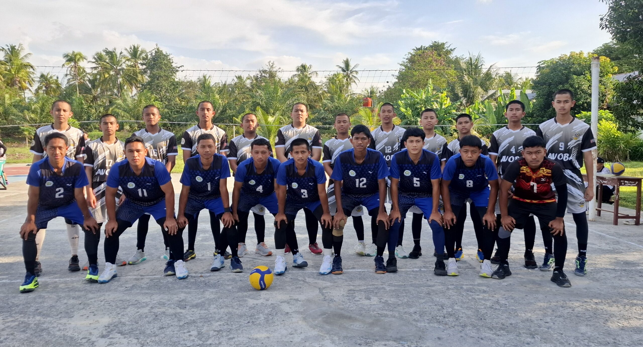 Tim Bola Volly Al Zahrah VC VS Al Muslim VC